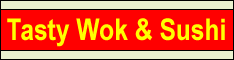 Tasty Wok und Sushi Logo